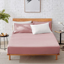 Fitted Sheets 100% Egyptian Cotton 200 Thread Count 40CM/16" Soft Extra Deep Pocket Bottom Sheet Hotel Quality Mattress Topper Bedsheet Single Double