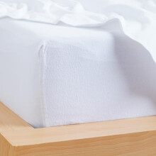 Sheet Story 100% Brushed Cotton Flannelette Double Fitted Sheet - 41cm deep, Super Soft, Cosy and Hypoallergenic Fitted Bed Sheets Double - Extra Deep