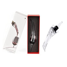 FosFun Wine Aerator Pourer - Decanter Pourer for Red,Rose and White Wines,Wine Gift - Decant Your Wine with Elegance and Simplicity