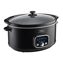 Cooks Professional Digital Slow Cooker | Slow Cookers with Glass Lid & 2 Heat Settings | Including Delay & Keep Warm Function | One Pot Cooker with