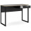 Tvilum One Drawer Desk, Black Matte/Oak Structure 2
