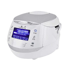 Yum Asia Sakura Rice Cooker with Ceramic Bowl and Micom Fuzzy Logic / 6 Rice Cooking Functions, 6 Multicooker Functions, Motouch LED Display (1.5