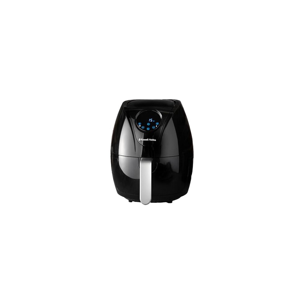 Russell Hobbs 27350 Essentials 3.5L Air Fryer - Compact Small Airfryer With 4 Preset Functions, Dishwasher Safe, Black