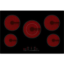 electriQ 77cm 5 Zone Touch Control Ceramic Hob