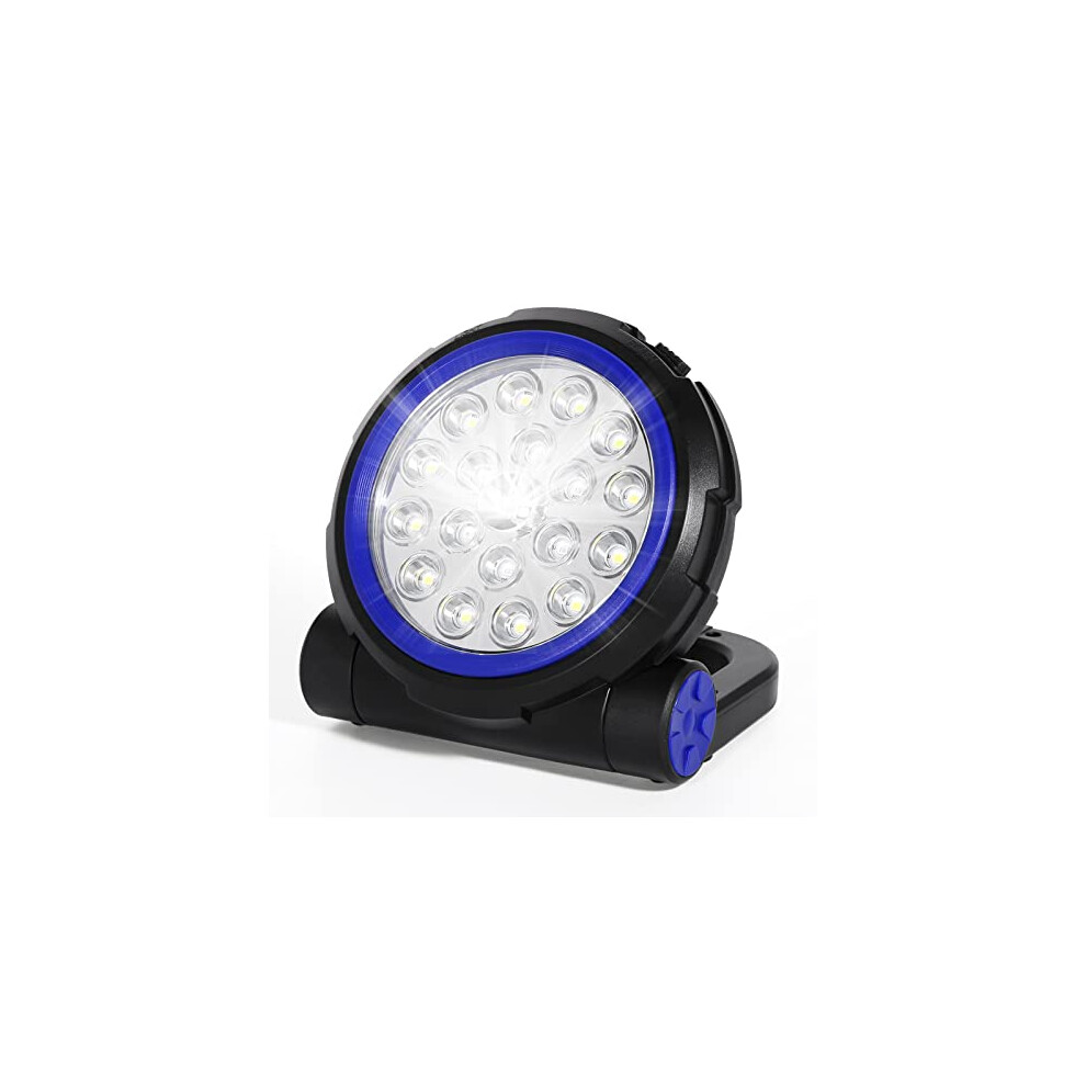 AGM Rechargeable Outdoor Work Light, 4 Lighting Modes Portable Floodlight w/ Magnetic Back, 5200mAh Battery Life, for Camping, Fishing, Power Cuts or-image-OPC-PDN9WKD-NEW