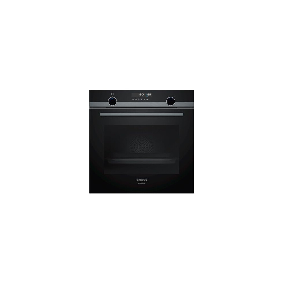 Siemens iQ500 HB478GCB0S Built In Single Electric Oven, Multi Function with Grill, 60cm Black