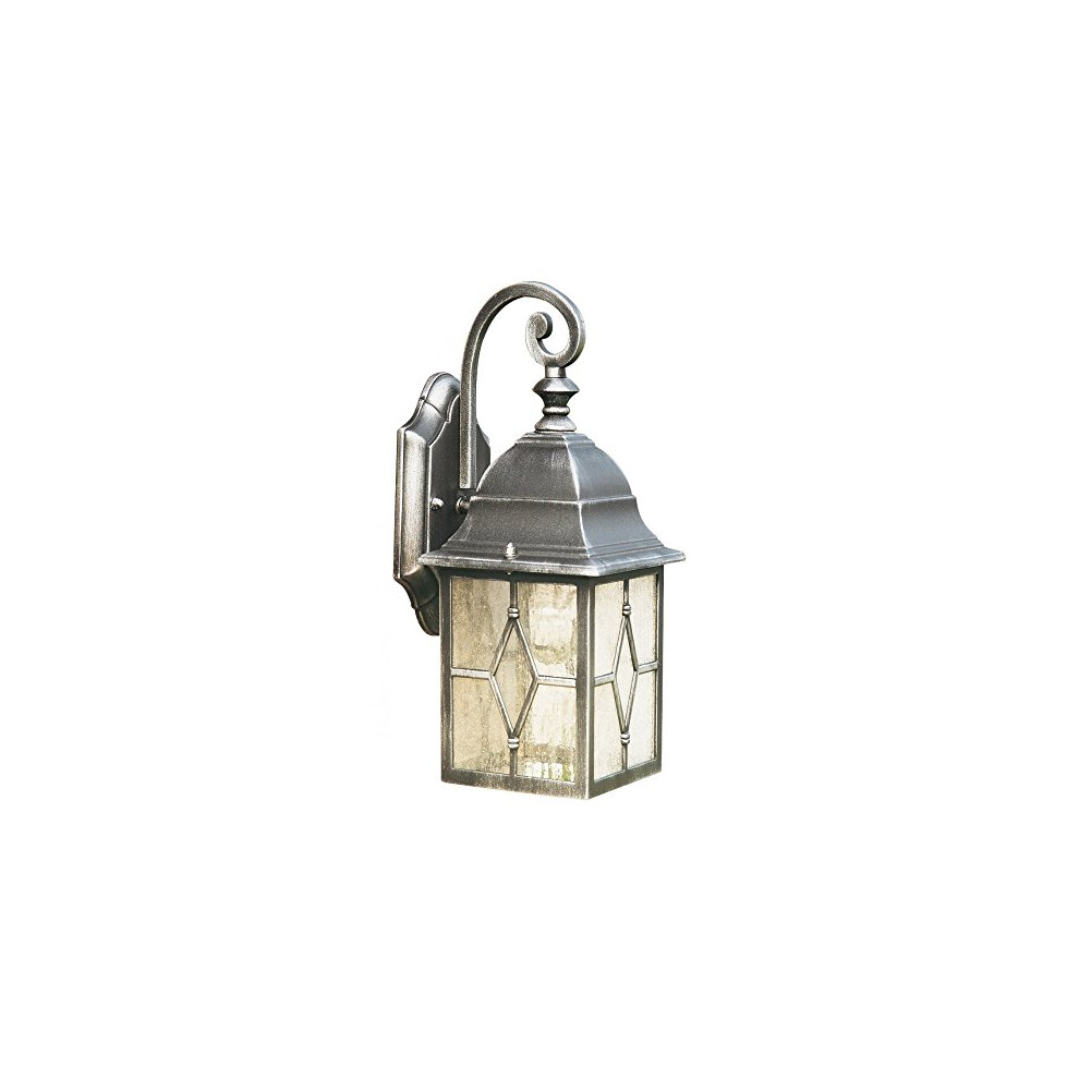 Genoa Cast Aluminium Outdoor IP23 Hanging Wall Lantern Light, 1642