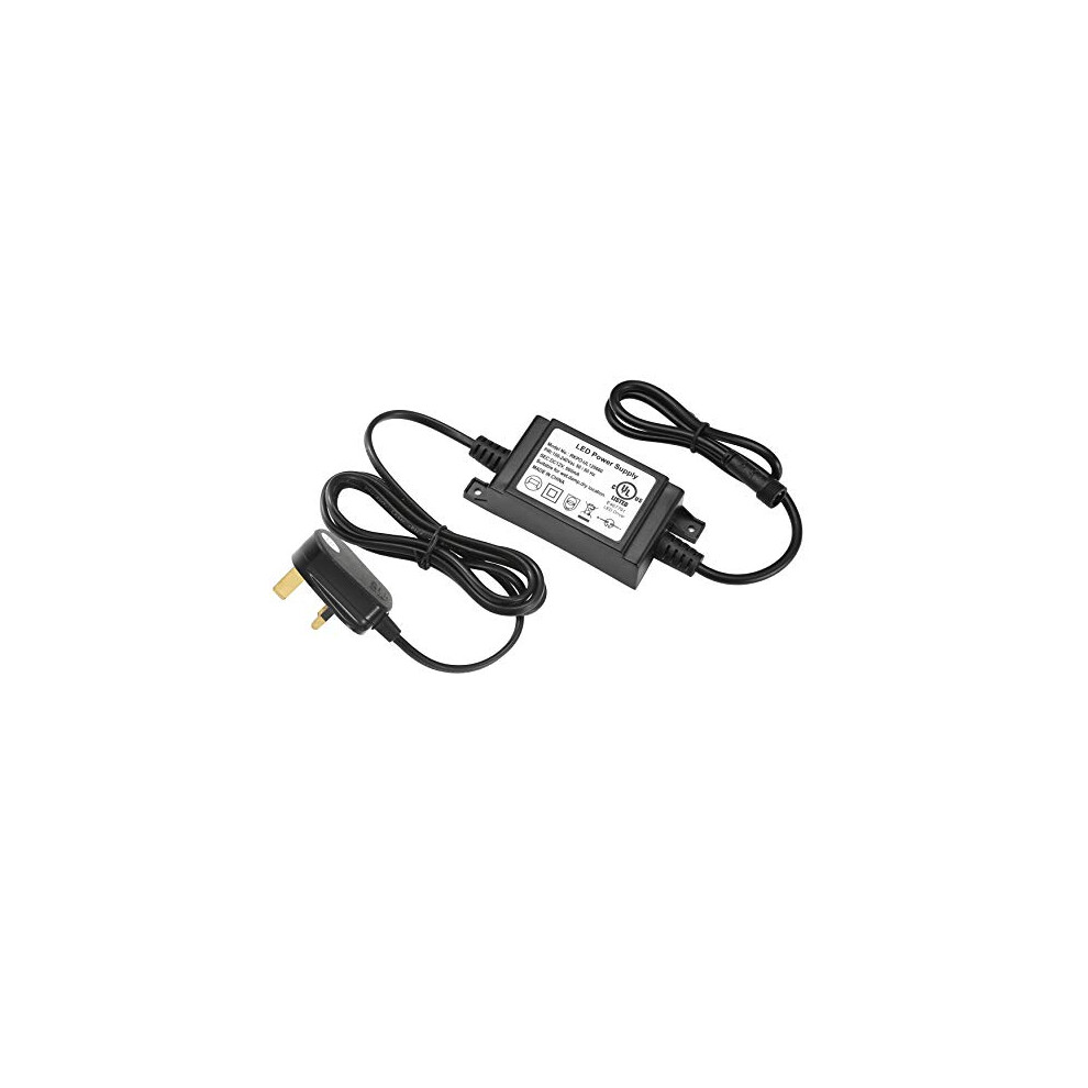 Led Driver Adapter 12V, Led Power Supply Waterproof Ip67, Low Voltage Led Transformers For Led Decking Light 742218296799