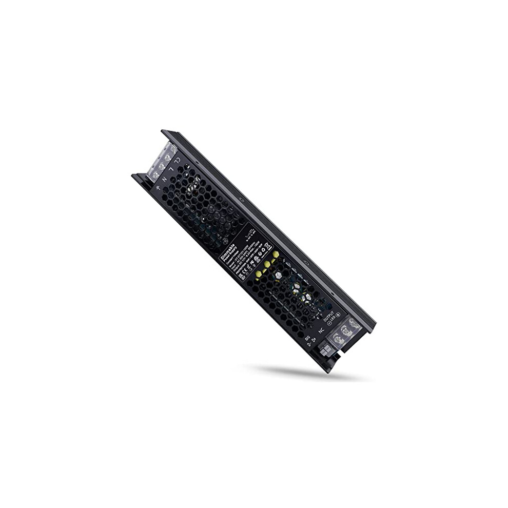 Reylax Led Driver 12V Dimmable Triac & 0/1-10V Constant Voltage, 100W 8.33A Led Power Supply 240V To 12V Dc Adapter, Low Voltage Transformer For 12 5060869020378