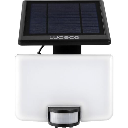 Luceco Luceco Solar PIR Floodlight with Detachable Solar Panel, 11 Watts 1