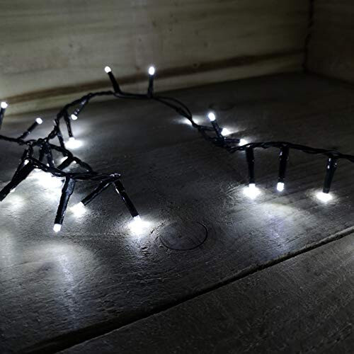 Premier 1,500 LED (37.5m) TreeBrights Cluster Christmas Tree Lights Cool White 2