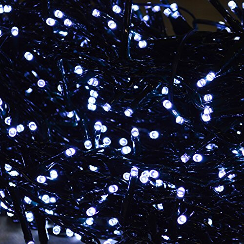 Premier 1,500 LED (37.5m) TreeBrights Cluster Christmas Tree Lights Cool White 1