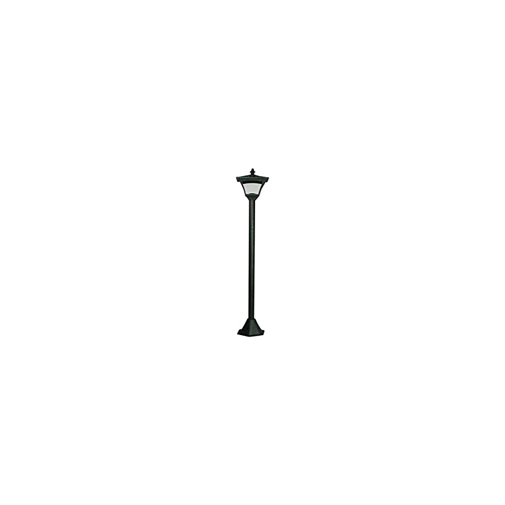 Luxform Lighting Solar Casablanca Lamp Post Light in Black