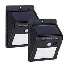 Solar Lights Outdoor, Solar Security Lights, Outdoor Lights 20 Bright LED Smart Motion Sensor, Garden Lights, Waterproof Solar Light, Solar Powered,