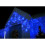 WeRChristmas Snowing Icicle Christmas Lights String with 360-LED Chasing/Static Settings with 19 m Cable - Blue 2