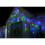 WeRChristmas Snowing Icicle Christmas Lights String with 360-LED Chasing/Static Settings with 19 m Cable - Multi-Colour 2