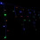 WeRChristmas Snowing Icicle Christmas Lights String with 360-LED Chasing/Static Settings with 19 m Cable - Multi-Colour 5