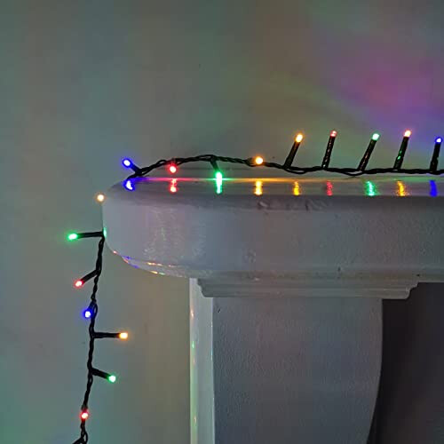 1,000 LED (25m) Premier TreeBrights Cluster Christmas Tree Lights in MultiColour 2