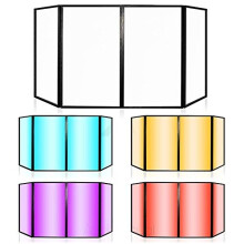 Lime Light Foldable DJ Screen Disco Stage Band Lighting Screen Effects Facade Including FREE Carry Bag