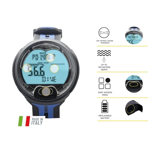 Cressi Cressi Leonardo Dive Computer - White/Black 1