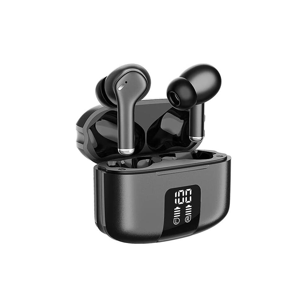 (Black) M48 Pro Wireless Headphones In-Ear Bluetooth Earbuds