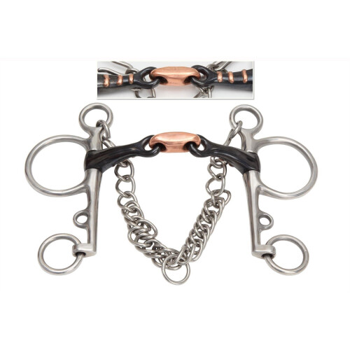 Shires Double Jointed Sweet Iron Pelham (5"""")
