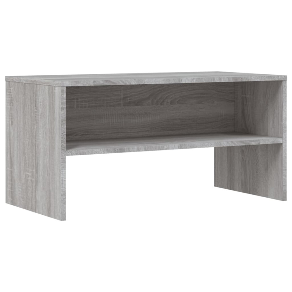 (grey sonoma) vidaXL TV Cabinet Chipboard TV Media Stand Hifi Unit Sideboard Multi Colours