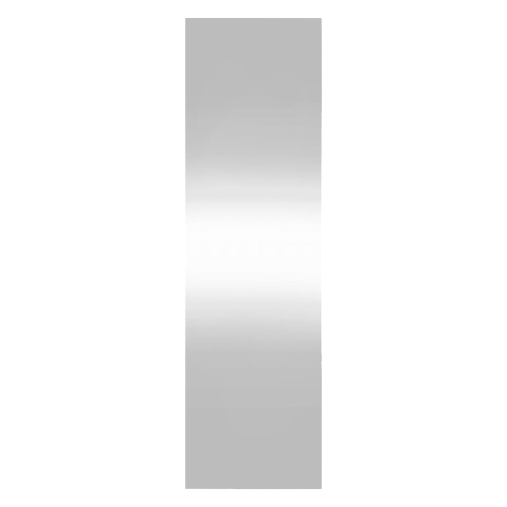 Vidaxl (30 X 100 Cm) Wall Mirror Makeup Mirror Hanging Mirror Glass Rectangle Cosmetic Mirror