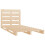 VidaXL (natural) vidaXL Bed Frame Bedstead Wooden Bed Base Mattress Foundation Solid Wood Pine 5