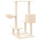 VidaXL (cream) vidaXL Cat Tree with Sisal Scratching Posts Cat Activity Centre Multi Colours 5