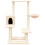 VidaXL (cream) vidaXL Cat Tree with Sisal Scratching Posts Cat Activity Centre Multi Colours 3