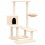 VidaXL (cream) vidaXL Cat Tree with Sisal Scratching Posts Cat Activity Centre Multi Colours 1