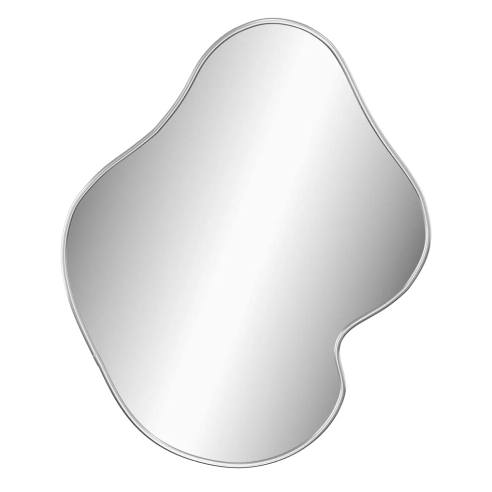 Vidaxl Silver (, 50 X 40 Cm) Wall Mirror Bathroom Vanity Make Up Mirror Multi Colours 50X40/60X50 Cm