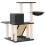 VidaXL (dark grey) vidaXL Cat Tree with Sisal Scratching Posts 82 cm Pet Supply Multi Colours 5