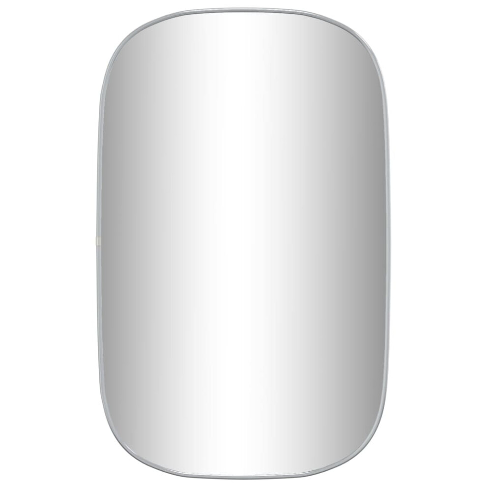 (silver, 80 x 50 cm) vidaXL Wall Mirror Silver 90x40 cm Bathroom Vanity Mirror Multi Colours/Sizes