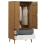 VidaXL (brown) vidaXL Solid Wood Pine Wardrobe MOLDE Closet Armoire Highboard Multi Colours 3