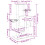 VidaXL (light grey) vidaXL Cat Tree with Sisal Scratching Posts Cat Tower Pet Cat Climbing Tree 9