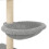VidaXL (light grey) vidaXL Cat Tree with Sisal Scratching Posts Cat Tower Pet Cat Climbing Tree 8
