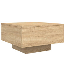 (sonoma oak, 55 x 55 x 31 cm) vidaXL Coffee Table Hallway Accent Side Table Sofa End Table Engineered Wood