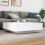 VidaXL (white, 100 x 100 x 31 cm) vidaXL Coffee Table Hallway Accent Side Table Sofa End Table Engineered Wood 3