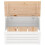 VidaXL (white, 59.5 x 36.5 x 33 cm) vidaXL Solid Wood Pine Storage Box Storage Chest Tool Box Multi Colours/Sizes 8
