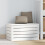 VidaXL (white, 59.5 x 36.5 x 33 cm) vidaXL Solid Wood Pine Storage Box Storage Chest Tool Box Multi Colours/Sizes 3
