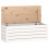 VidaXL (white, 89 x 36.5 x 33 cm) vidaXL Solid Wood Pine Storage Box Storage Chest Tool Box Multi Colours/Sizes 2