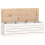 VidaXL (white, 109 x 36.5 x 33 cm) vidaXL Solid Wood Pine Storage Box Storage Chest Tool Box Multi Colours/Sizes 1