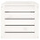 VidaXL (white, 109 x 36.5 x 33 cm) vidaXL Solid Wood Pine Storage Box Storage Chest Tool Box Multi Colours/Sizes 7