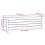 VidaXL (white, 109 x 36.5 x 33 cm) vidaXL Solid Wood Pine Storage Box Storage Chest Tool Box Multi Colours/Sizes 4