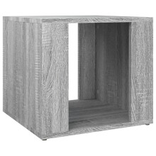 (grey sonoma) vidaXL Bedside Table Engineered Wood Nightstand Side End Table Multi Colours