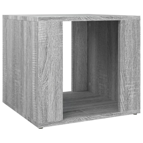 VidaXL (grey sonoma) vidaXL Bedside Table Engineered Wood Nightstand Side End Table Multi Colours 1