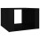 VidaXL (black) vidaXL Bedside Table Engineered Wood Nightstand Couch Table Multi Colours 2