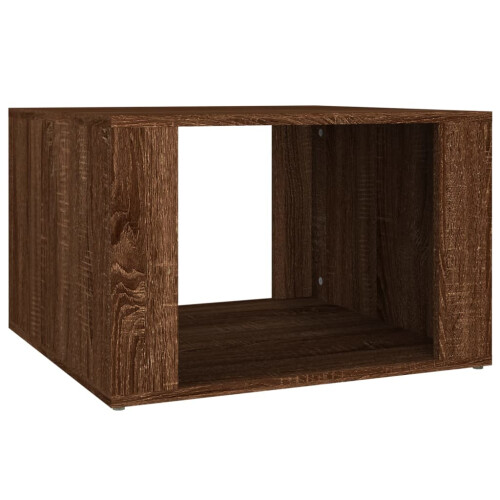VidaXL (brown oak) vidaXL Bedside Table Engineered Wood Nightstand Couch Table Multi Colours
